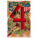 4th of July - Vintage Art Shirt by MyOtherPlanet 4th of July - Vintage Art Shirt