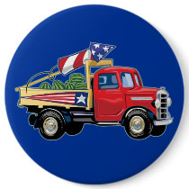 4th of July Vintage Truck buttons by techatfirstsite_II 4th of July Vintage Truck buttons
