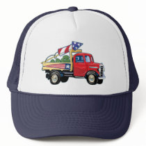 4th of July Vintage Truck hats by techatfirstsite_II 4th of July Vintage Truck hats