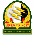 4th Psychological Operations Grp - Airborne DUI Cut Out