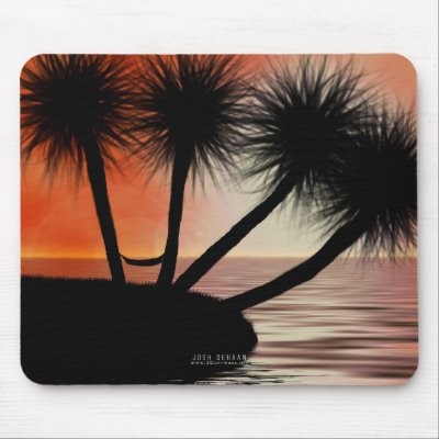 4th World Vacation Mouse Mat by 3dartwork