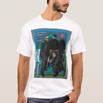 4u Portrait Blues (front only) t-shirts by soulcool 4u Portrait Blues (front only) t-shirts