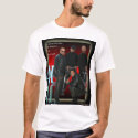 4U Portrait Red Glow (front only) t-shirts