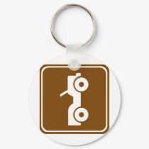 4WD Off-road Trail Highway Sign keychains by wesleyowns 4WD Off-road Trail Highway Sign keychains