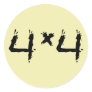 4x4 Four By Four 4 Wheel Drive Off Road Stickers
