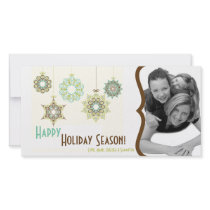 4x8 New Years Eve Christmas Holiday PHOTO Card