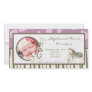 4x8 Photo Birth Announcement Jacana Girl Jungle Picture Card