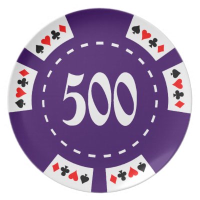 poker plates