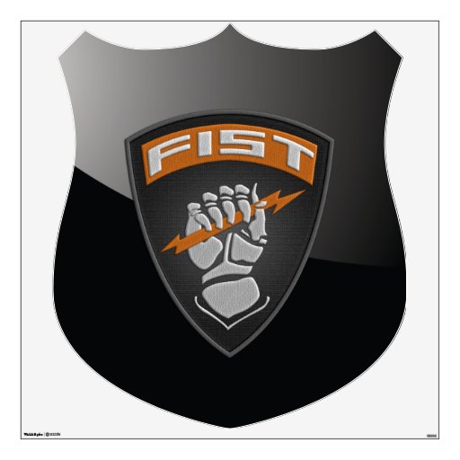 [500] Forward Observer (fist) [patch] Wall Sticker 