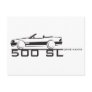 500SL POSTCARD