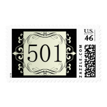 501 Area Code Stamps