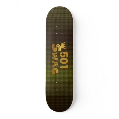 501 Area Code Swag Skate Decks by Arkansas_gift