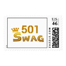 501 Arkansas Swag Postage Stamp