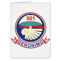 501st Parachute Infantry Regiment (PIR) Insignia Cards