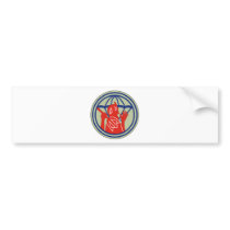 504th PIR REG (WWII) Bumper Sticker