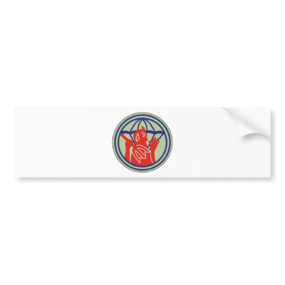 504th PIR REG (WWII) Bumper Sticker by peter_pan03