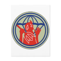 504th PIR REG (WWII) Post Card