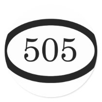 505 Parachute Infantry Round Stickers