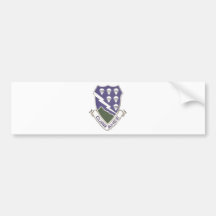 506o Escudo de la infantería Pegatina De Parachoque
