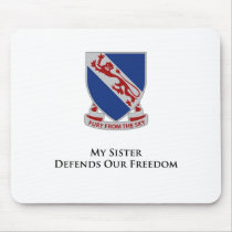 508th PIR- My Sister Defends our Freedom mousepads