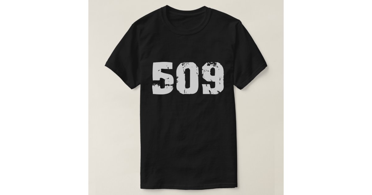 509-area-code-t-shirt-zazzle