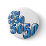 50 50 50 PINBACK BUTTONS