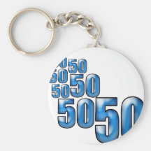 50 50 50 KEYCHAINS