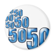 50 50 50 magnets by 50thbirthdaygifts 50 50 50 magnets