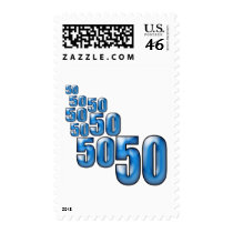 50 50 50 POSTAGE STAMP