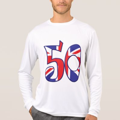 50 Age UK Tee Shirts