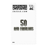 50 and fab disco theme postage