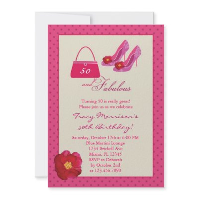 Fashion  on 50 And Fabulous Fashion Birthday Invitation By Marlenedesigner