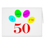 50 Balloons Greeting Cards