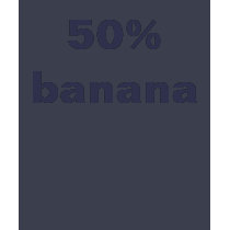 50% banana t-shirts by karipine 50% banana t-shirts