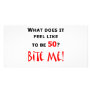 50 Bite Me! Personalized Photo Card
