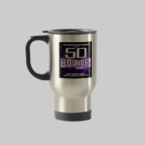 50 Bounce Tunes Stainless Steel Travel Mug
