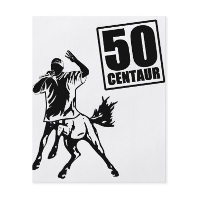 50 Centaur Flyer Design by The_Shirt_Yurt