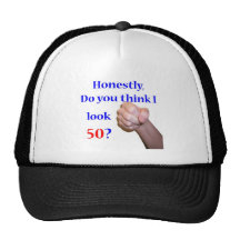 50 Do I Look 50? Mesh Hat