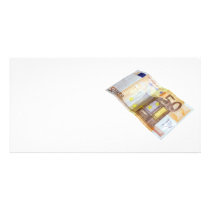 50 Euros Custom Photo Card