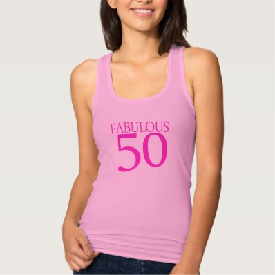 50 fabulous 50th birthday shirt