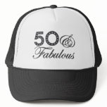 50 & Fabulous Gift Trucker Hat