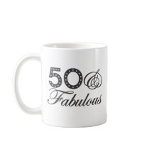 50 & Fabulous Gift Mug