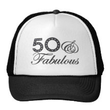 50 & Fabulous Gift Trucker Hat