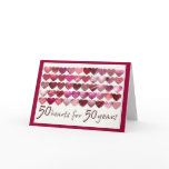 50 Hearts for 50 Years! cards