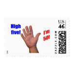 50 High Five! Stamp