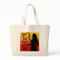 50 is the New 30, 50th Birthday Gifts! Canvas Bag