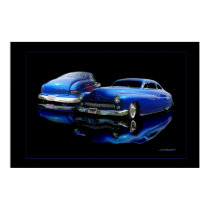 50 Merc outlined posters by fredsredt 50 Merc outlined posters