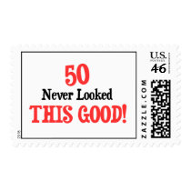 50 Never Looked This Good postage