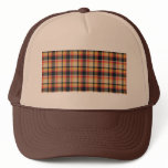 50 Plaid Pattern Mesh Hats