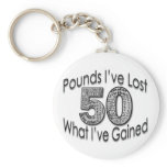 50 Pounds Lost Keychain